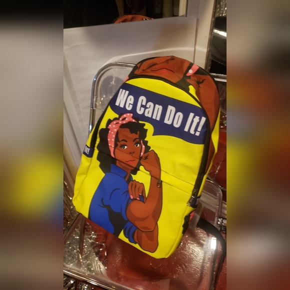 Handbags - Rosie the Riveter backpack book bag diaper bag